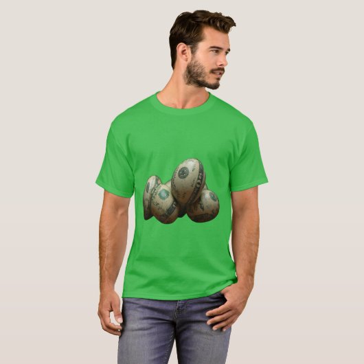 Eggstra Cash, Frühstück von Hühnern der Champion T-Shirt (Vorne ganz)