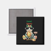 Eggstra Cool Frog mit Sonnenbrille Osterfeiertag Magnet (Vorderseite/Rückseite)