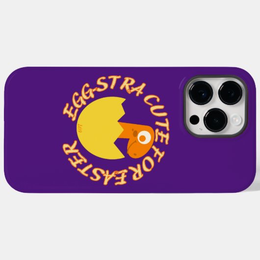 EGGSTRA NIEDLICH FÜR OSTERE OSTERDINNE Case-Mate iPhone HÜLLE (Rückseite (Horizontal))