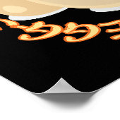 EGGSTRA NIEDLICH FÜR OSTERFRISCHE Osterkichtengabe Poster (Ecke)