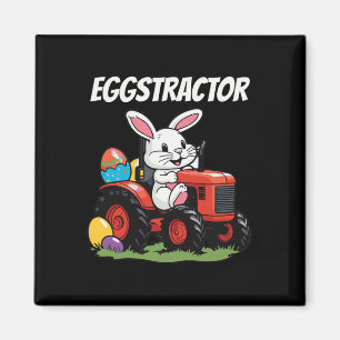 Eggstractor Funny Ostertag Männer Frauen Sonniges Magnet