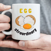 Eggstraganz Funny Mug - Niedlich & Punny Design Kaffeetasse