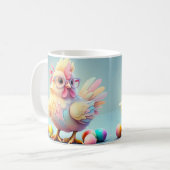 " EGGSTRAORDINÄRE LIEBE " KAFFEETASSE (Vorderseite Links)