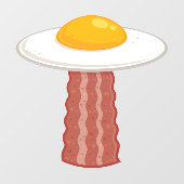 Eggstraterrestrial Fensteraufkleber (Blatt)