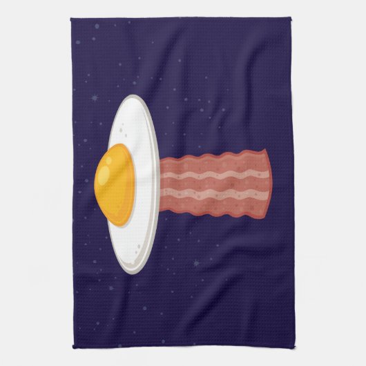 Eggstraterrestrial Geschirrtuch (Vertikal)