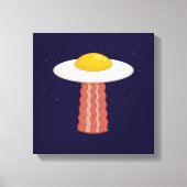 Eggstraterrestrial Leinwanddruck (Vorderseite)