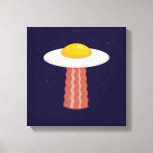 Eggstraterrestrial Leinwanddruck