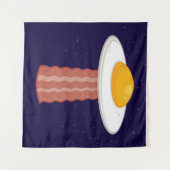 Eggstraterrestrial Wandteppich (Vorderseite (Horizontal))