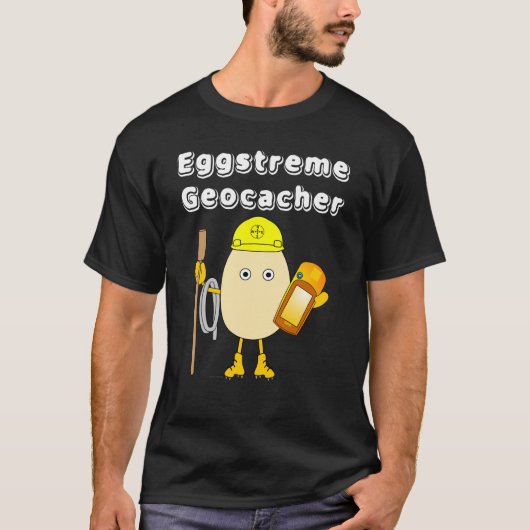 Eggstreme Geocaching T-Shirt (Vorderseite)
