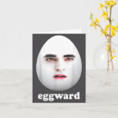 Eggward Lustiges Meme  Karte (Gelbe Blume)