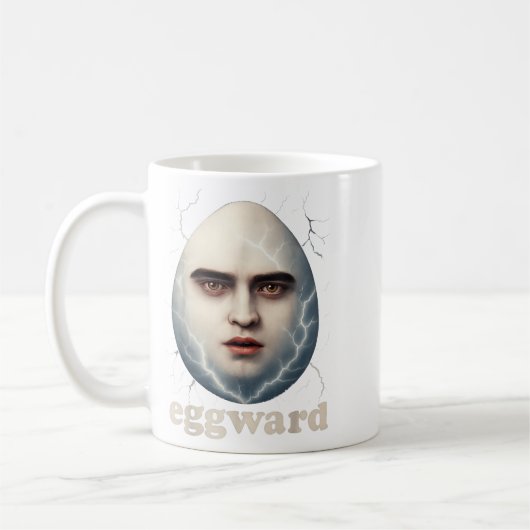 Eggward Parody Funny Meme Kaffeetasse (Links)