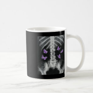 Egirl Xray Skeleton Pink Butterfly Harajuku Y2k Da Kaffeetasse