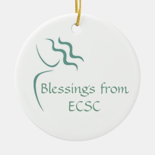 EGKS-Verzierung Keramikornament (Vorne)