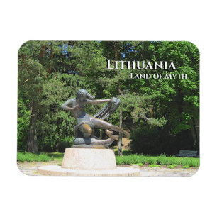 Egle, Königin der Serpents, Palanga, Litauen - Magnet
