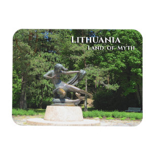 Egle, Königin der Serpents, Palanga, Litauen - Magnet
