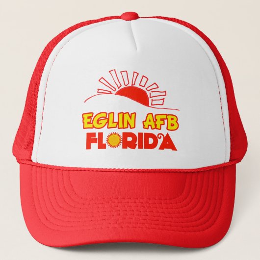 Eglin AFB, Florida Truckerkappe (Vorderseite)