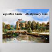 Eglinton Castle - Montgomery Clan Poster (Vorne)