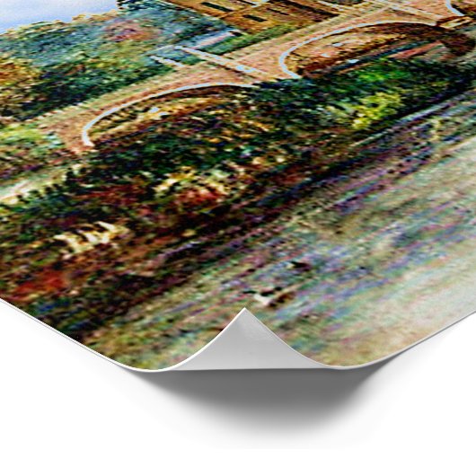 Eglinton Castle - Montgomery Clan Poster (Ecke)