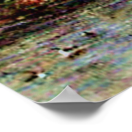 Eglinton Castle - Montgomery Clan Poster (Ecke)