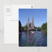 Église Saint-Paul de Strasbourg Postkarte (Vorne/Hinten)