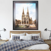 Église Sainte-Clotilde à Paris von Max Berthelin Leinwanddruck (Insitu (Schlafzimmer))