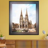 Église Sainte-Clotilde à Paris von Max Berthelin Leinwanddruck (Insitu (Wohnzimmer))