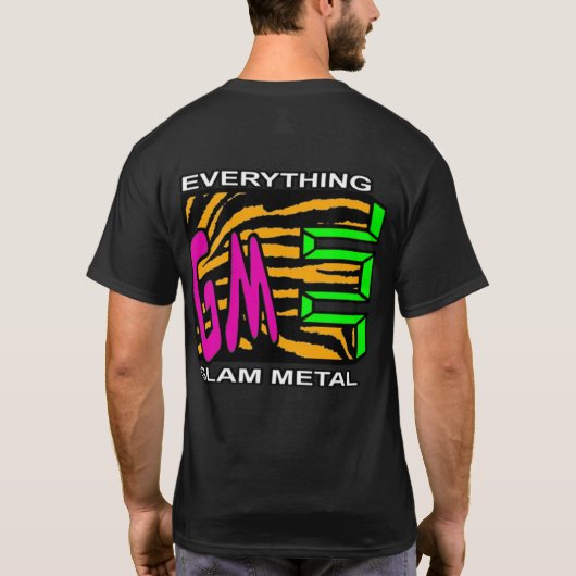 EGM "Meme Warriors" Ltd. Ed. Schwarzer T - Shirt (Rückseite)