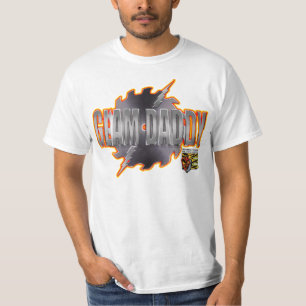 EGM Sawblade Glam Daddy T - Shirt (weiß)