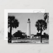 Egmont Key Lighthouse Postkarte (Vorne/Hinten)