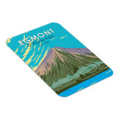 Egmont Nationalpark Neuseeland Vintag Magnet (Rechte Seite)