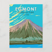 Egmont Nationalpark Neuseeland Vintag Postkarte (Vorderseite)