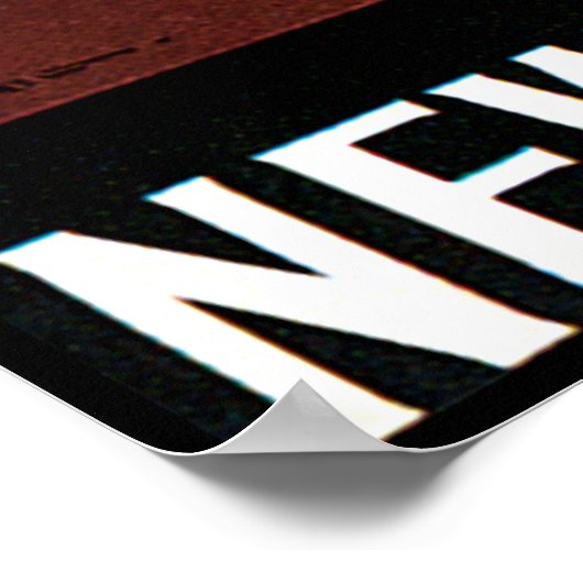 Egmont Neuseeland Poster (Ecke)