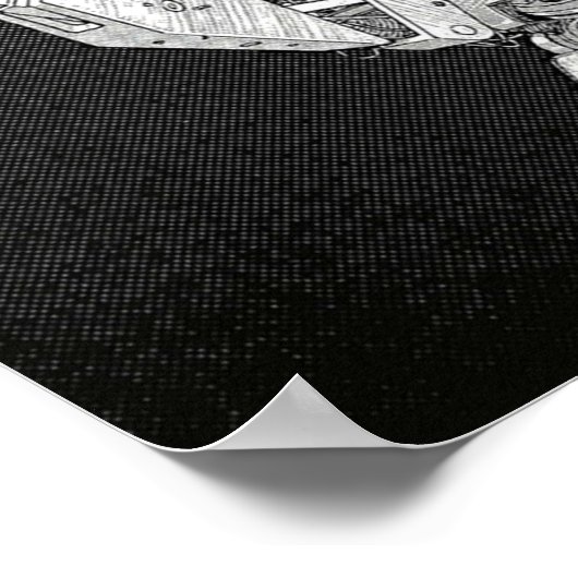 Ego ex Machina Poster (Ecke)