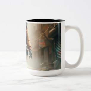 Egole Birth & Abstrakt Modern Zweifarbige Tasse