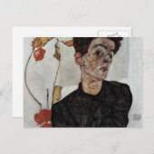 egon schiele 079 postkarte (Vorne/Hinten)