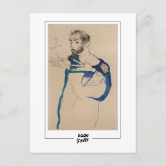 Egon Schiele #109-2 - Kunst Postkarte
