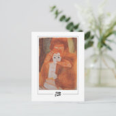 Egon Schiele #10-2 - Fine Art Postkarte (Stehend Vorderseite)
