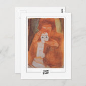 Egon Schiele #10-2 - Fine Art Postkarte (Vorne/Hinten)