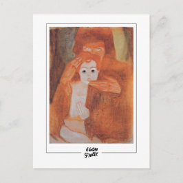 Egon Schiele #10-2 - Fine Art Postkarte