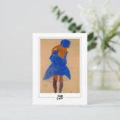 Egon Schiele #110-2 - Fine Art Postkarte (Stehend Vorderseite)