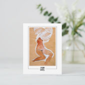 Egon Schiele #14 - Fine Art Postcard Postkarte (Stehend Vorderseite)