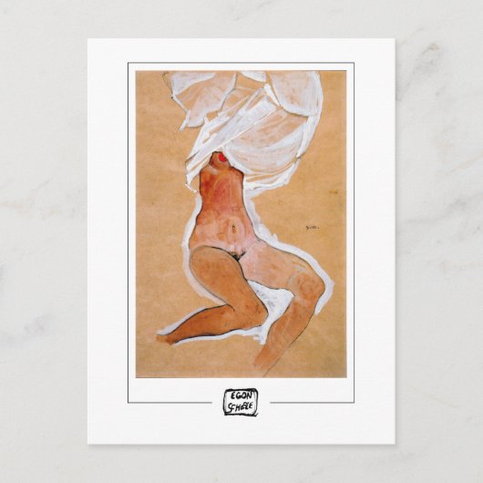 Egon Schiele #14 - Fine Art Postcard Postkarte (Vorderseite)