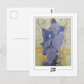 Egon Schiele #159-2 - Fine Art Postkarte (Vorne/Hinten)