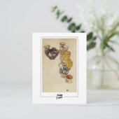 Egon Schiele #164-2 - Fine Art Postkarte (Stehend Vorderseite)