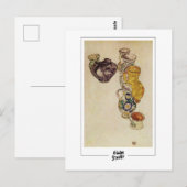 Egon Schiele #164-2 - Fine Art Postkarte (Vorne/Hinten)