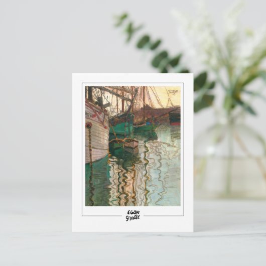 Egon Schiele #170 - Fine Art Postkarte (Stehend Vorderseite)