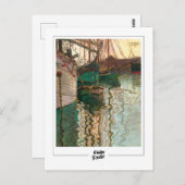 Egon Schiele #170 - Fine Art Postkarte (Vorne/Hinten)