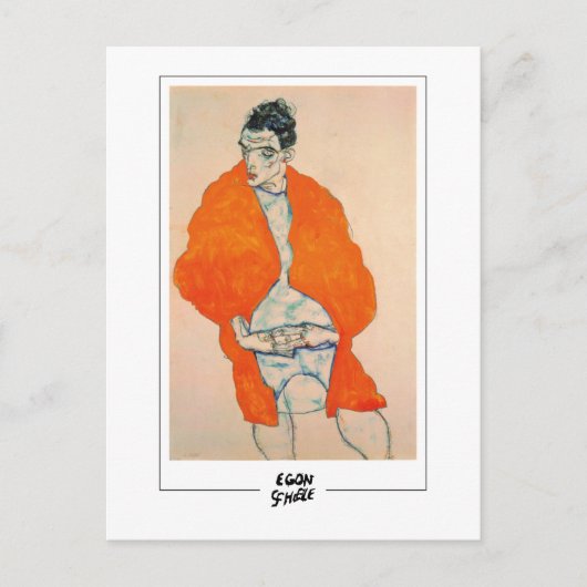 Egon Schiele #171 - Fine Art Postkarte (Vorderseite)