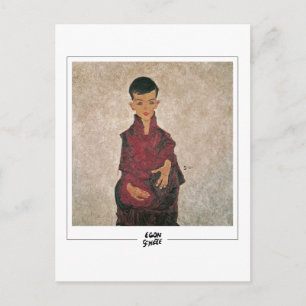 Egon Schiele #1-2 - Feine Kunst Postkarte