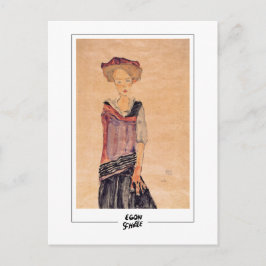 Egon Schiele #20-2 - Fine Art Postkarte